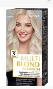 Joanna Multi Blond Platinum rozjaśniacz do całych włosów do 9 tonów