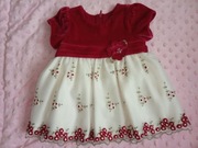 Sukienka Cinderella plus majteczki r. 68