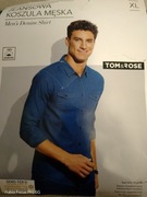 Jeansowa koszula męska