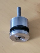 Rotule do szkła 50 mm inox szlif