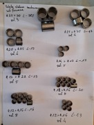 Tuleje stalowe hartowane tulejki różne wymiary 