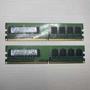 (zestaw 2 moduły) RAM DIMM DDR2 512mb 