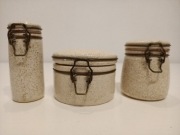 Kamionkowe pojemniki kuchenne, zestaw 3 szt.