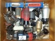 Stare radio lampy różne zasilające komplet nr 3