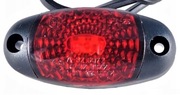 Lampa Obrysowa tylna czerwona obrysówka LED FT-025C Naczepa AUTO LAWETA