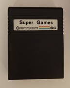 Sprawny Oryginalny Cartridge C64 Super Games