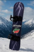 SNOWBOARD FIRMY CONTRACT + WIĄZANIA FIRMY RAVEN limitowana edycja
