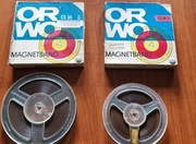 Dwie taśmy magnetofonowe