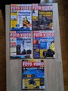 Miesięcznik CHIP Foto Video Digital 2-5 / 2007 CD oraz 1/2011 z płytą CD