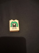 Lego duplo znak przejazd kolejowy