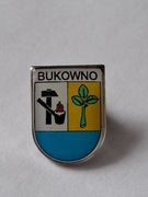 Herb miasta Bukowno przypinka pin odznaka wpinka