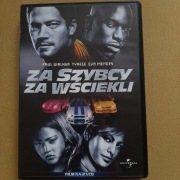 Za szybcy za wściekli Paul Walker_ 2 płyty VCD