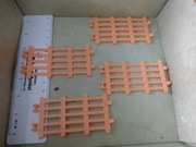 Elementy zagrody. Akcesoria. Żołnierzyki. 54 mm. Skala 1/32