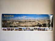 Wielkanoc 2026 - Jerozolima - Ziemia Święta - zdjęcie panorama - plakat