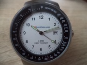 ZEGAREK MARKOWY STALOWY NOWY