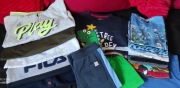 Paka ubrań chłopiec 122-128 bluzy, spodnie, koszulki