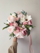 Wianek dekoracyjny pastelowy