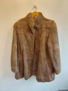 Naturalne futro vintage - French Rabbit 100% rozmiar 18