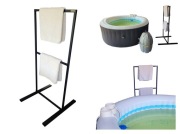 Stojak na ręczniki Jacuzzi  basen do łazienki wieszak Jacuzi reling