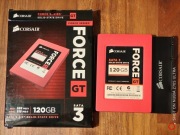 Dysk ssd 2.5" Corsair FORCE GT 120GB CSSD-F120GBGT-BK Sata3 pamiec MLC