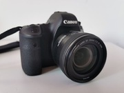 Canon 6D + Canon 35mm f/2 IS USM, 20tys, jak nowe, torba, pełen zestaw