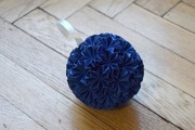 Bombka origami w kolorze granatowym