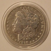 1 ONE $ DOLAR 1897 O USA  MORGAN - RZADKOŚĆ