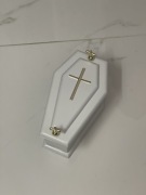 Trumienka na płód,urna SKRZYPCE SREBRO FV ZUS KRUS