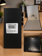 Segregator A4 czarny szeroki 7,5 cm nowy solidny
