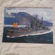 Krążownik ciężki Nachi, 1:200, wyd. Angraf Model, stan bardzo dobry