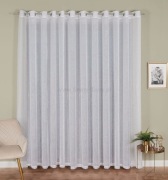 Nowa długa firana do salonu na przelotkach 300x250 cm, delikatna firana