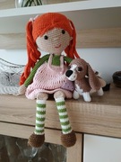 Dziewczynka z pieskiem