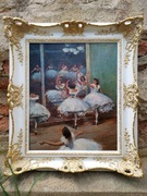 Stuletni obraz na płótnie Balet Baletnice Arvid Mather 