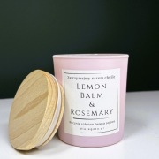 Świeca sojowa Lemon Balm & Rosemary