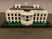Lego 21006 white house architecture biały dom