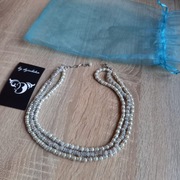 Piękny naszyjnik by Dziubeka unikat 