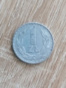 moneta 1 zł   rok 1976