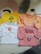 Bluzki niemowlęce 3 sztuki 5.10.15. rozmiar 68 