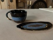 Ceramiczna filiżanka i talerzyk