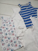 Podkoszulki dziecięce zestaw 6 sztuk Primark r.2/3 l.