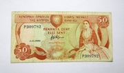 50 Centów 1989 r.  Cypr