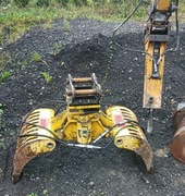 Koparka, chwyta rozbiórkowy wyburzeniowy, młot hydrauliczny, szybkozłącze.