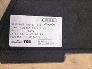 Osłony bagażnika audi a3 8l 1.8t quattro