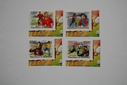 Burundi Sw 2162-65** znani piłkarze p.nożnej /imp/