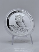 Srebrna moneta 1oz Kookaburra 2021 1$ Australia Ag 9999, mennicza