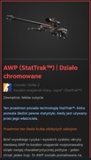 Skin CSGO AWP (StatTrak) | Działo chromowane