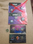 Kolekcjonerskie przypinki piny Intel