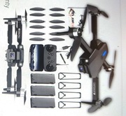 Dron E88 dla zabawy,zasięg do 100m.