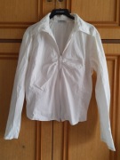 Biała bluzka z długim rękawem DEFACTO rozmiar XL