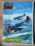 Maly Modelarz 6-98 - Samolot myśliwski Thunderbolt P-47